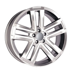 Jogo de Rodas KR R-70 Vw Amarok aro 20" furação 5X100 acabamento hiper gloss tala 7,5 ET 38