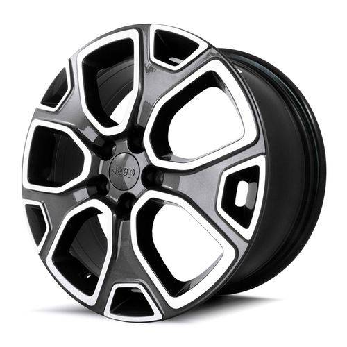 Jogo de Rodas Kr R-76 Jeep Renegade R 16 5x110 Gd T 6 Et 28