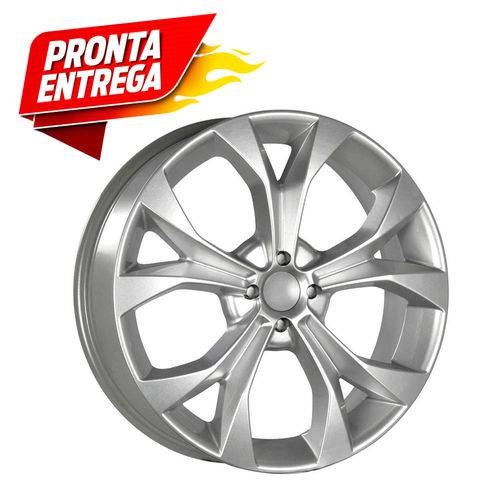 Jogo de Rodas Kr R-29 Honda New Civic Aro 18" Furação 5x114 Acabamento Prata Tala 7 Et 40