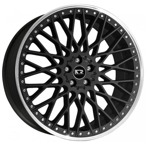 Jogo de Rodas New Bbs Aro 20 X 7,5 5x100 Et40 K52 Preto Diamantado