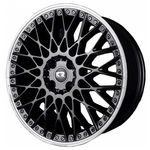 Jogo de Rodas New Bbs Aro 20 X 8,5 4x100 Et35 K52 Preto Diamantado