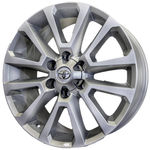 Jogo de Rodas Nova Hilux Aro 17 X 7,0 6x139,7 ET23 R68 Prata