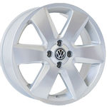 Jogo de Rodas Parati Super Surf Aro 17 X 7,0 4x100 ET40 R51 Volkswagen Prata