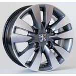 Jogo de Rodas Peugeot Aro 14" - Furação 4x108 - GD - R12