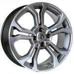 Jogo De Rodas Renault Sandero Rs Aro 17 X 6,0 4x100 Et42 M7 Grafite Diamantado Claro