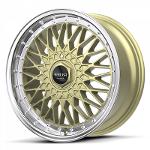 Jogo de Rodas Ruff R957 (Bbs Rs) Dourada Aro 20 5x100/114