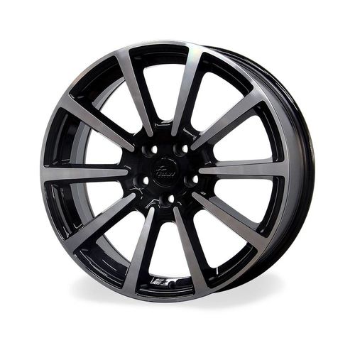 Jogo de Rodas Sport Aro 19" 4X100 - SP-20 Preta Diamantada