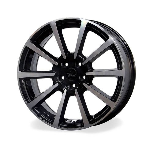 Jogo de Rodas Sport Aro 19" 5X100 - SP-20 Preta Diamantada