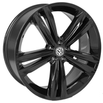 Jogo de Rodas Tiguan R-Line Aro 17 x 7,0 5x112 ET38 Volkswagen S18 Black