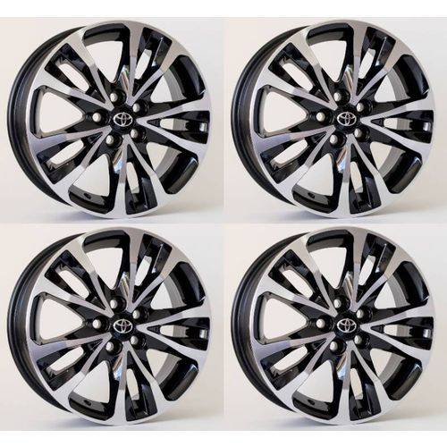 Jogo de Rodas TOYOTA COROLA Aro 16" - Furação 5x100 - BD - R89