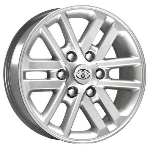 Jogo de Rodas Toyota Hilux 2012 Aro 17 X 7,0 6x139,7 ET25 R37 Prata