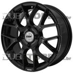 Jogo de Rodas TSW Nurburgring 15x6 4x108 | Preto Brilhante