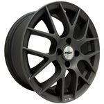 Jogo de Rodas TSW NURBURGRING Aro 15" - 4x100 - Grafite Fosco