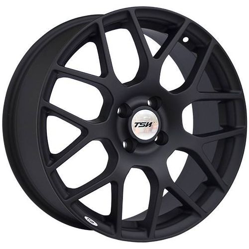 Jogo de Rodas TSW NURBURGRING Aro 15" - 4x108 - Preto Fosco