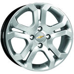 Jogo de Rodas Vectra Elegance Aro 14 X 6,0 4x100 ET40 Chevrolet R4 Prata