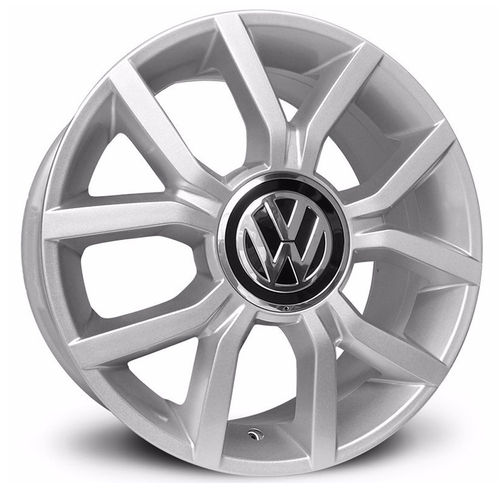 Jogo de Rodas Volkswagem Up R50 17 X 7,0 4x100 ET38 Silver Star