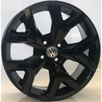 Jogo de Rodas VW AMAROK PASSEIO Aro 17" Furação 4X100 BLACK - S09