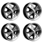 Jogo de Rodas VW Fusca - Aro 15" - Furação 4x130 - BD - R84