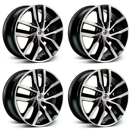 Jogo de Rodas Vw Golf Highline Aro 17" - Furação 4x100 - Bd - R46