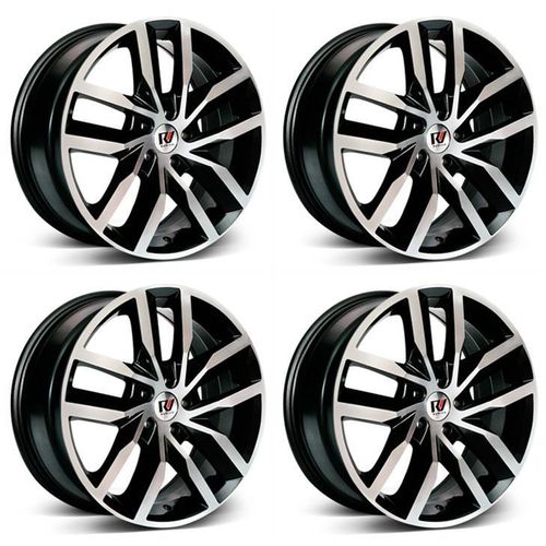 Jogo de Rodas VW Golf Highline Aro 17" - Furação 5x100 - BD - R46