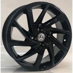 Jogo de Rodas VW POLO Aro 15" - Furação 4x100 - Black - R93