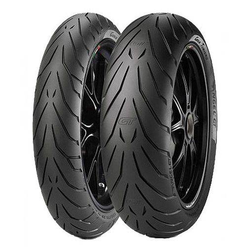 Jogo Pneu Pirelli Moto Angel Gt 120/70 Zr17 e 180/55 Zr17