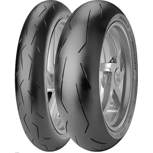 Jogo Pneu Pirelli Moto Diablo Supercorsa Sp V2 120/70 Zr17 e 200/55 Zr17