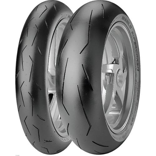 Jogo Pneu Pirelli Moto Diablo Supercorsa SP V2 120/70 ZR17 e 180/55 ZR17