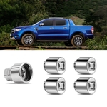 Jogo Porca Antifurto Roda Ford Ranger 2020 M12x1,5