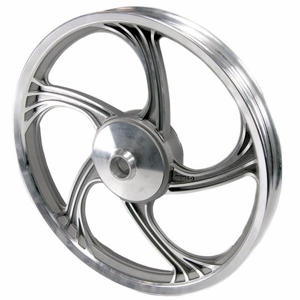 Roda Liga Leve Dianteiro CG150 KS/ES Cinza Temco Icarus