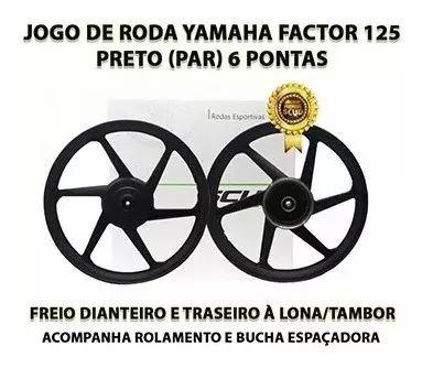 Jogo Roda Liga Leve Factor Ybr 150 Scud 6p Ek Freiotambor