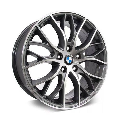 Jogo Rodas Kr R-54 Bmw 335i Biturbo Aro 17 5x100 Acabamento Gd Tala 7 Et 40