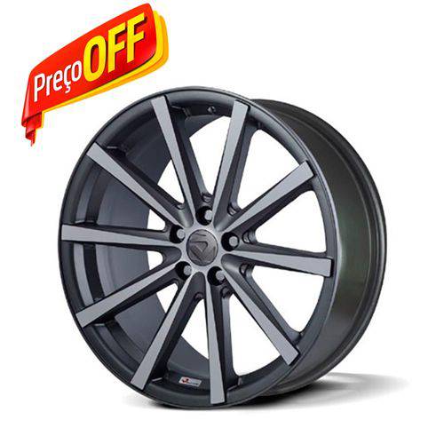 Jogo Rodas Volcano Monaco R 20 5x112 Gf Diam T7,5 Et35