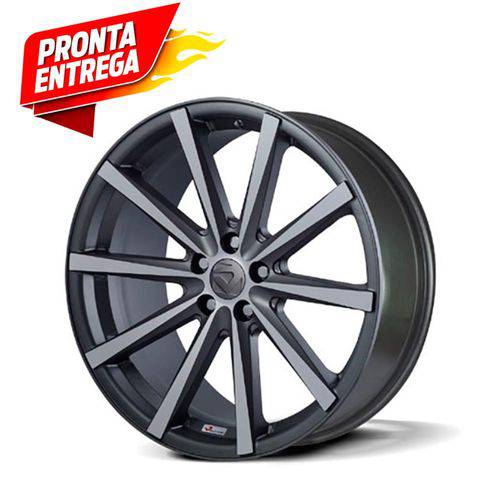 Jogo Rodas Volcano Monaco R 18 5x114,3 Gf Diam T7 Et35