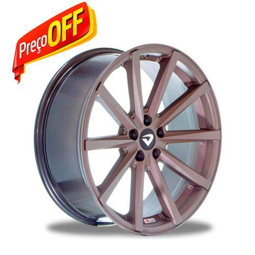 Jogo Rodas Volcano Monaco R 18 4x100 Bronze Fosc Diam T7