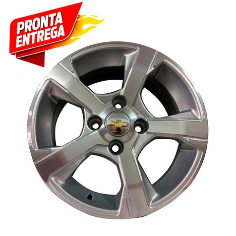 Jogo Rodas Zunky Zk-720 Onix Ltz 2017 R 14 4X99 Pnd T6 Et 40