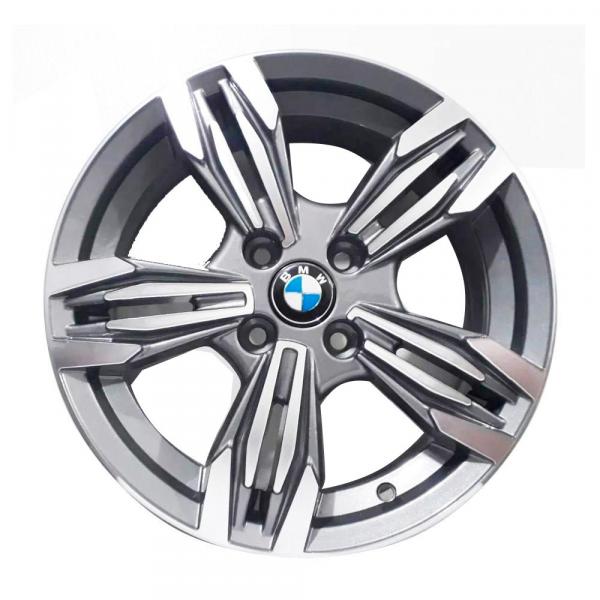 Jogo 4 Rodas Aro 15x6 Bmw M6 4x100 Diam. Prata Zk-770 - Zunky