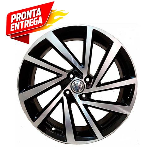 Jogo Rodas Zunky Zk-780 Golf R 2018 R 17 5x100 Bd T 7 Et 40