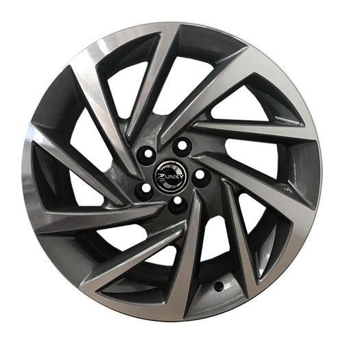 Jogo Rodas Zunky Zk-800 Novo Polo Tsi R 17 5x100 Gd T7 Et40