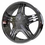 Jogos de Rodas Status S-222 Vice Cromada Aro 20 X7,5 5x100/114 Et42