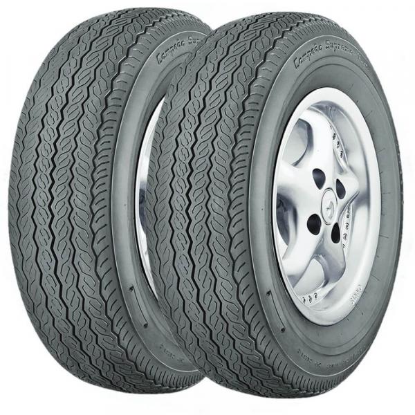 Kit 02 Pneus 5.60 X 15 P671 Campeão Firestone Fusca Brasilia