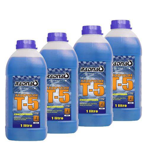 Kit 04 Aditivos Concentrados Tropical T-5 Azul