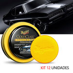 Kit 12 Cera Gold Class Automotiva Meguiars Pasta G7014