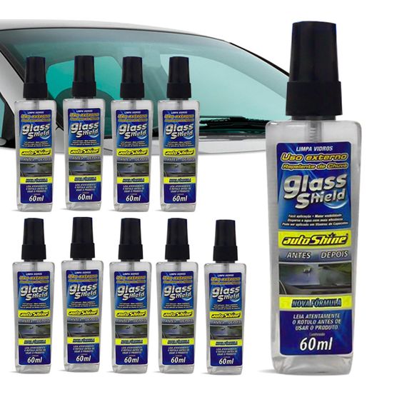 Kit 10 Glass Shield 90ml Autoshine