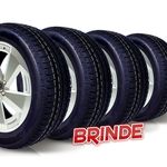 Kit 4 Pneu Aro 14 175/70r14 Wemic Forlli Remold 5 Anos Garantia