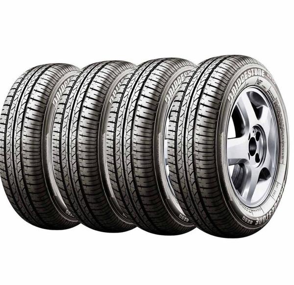 Kit 4 Pneu Bridgestone 175/65 Aro 15 B250 Ecopia 84T