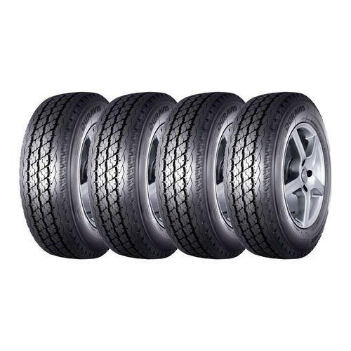 Kit 4 Pneu Bridgestone R16c 205/75r16c Duravis R630 110/108r