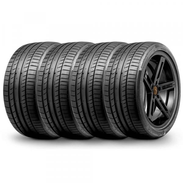 Kit 4 Pneu Continental 295/30r20 Xl 101y Sport Contact 5P Mo