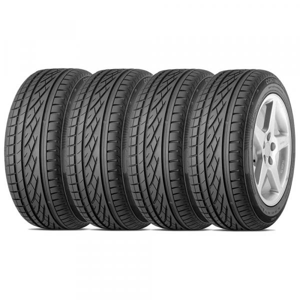 Kit 4 Pneu Continental Aro 16 205/55r16 91w Premium Contact Run Flat