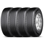 Kit 4 Pneu Continental Aro 17.5 235/75R17.5 132/130M Hybrid LS